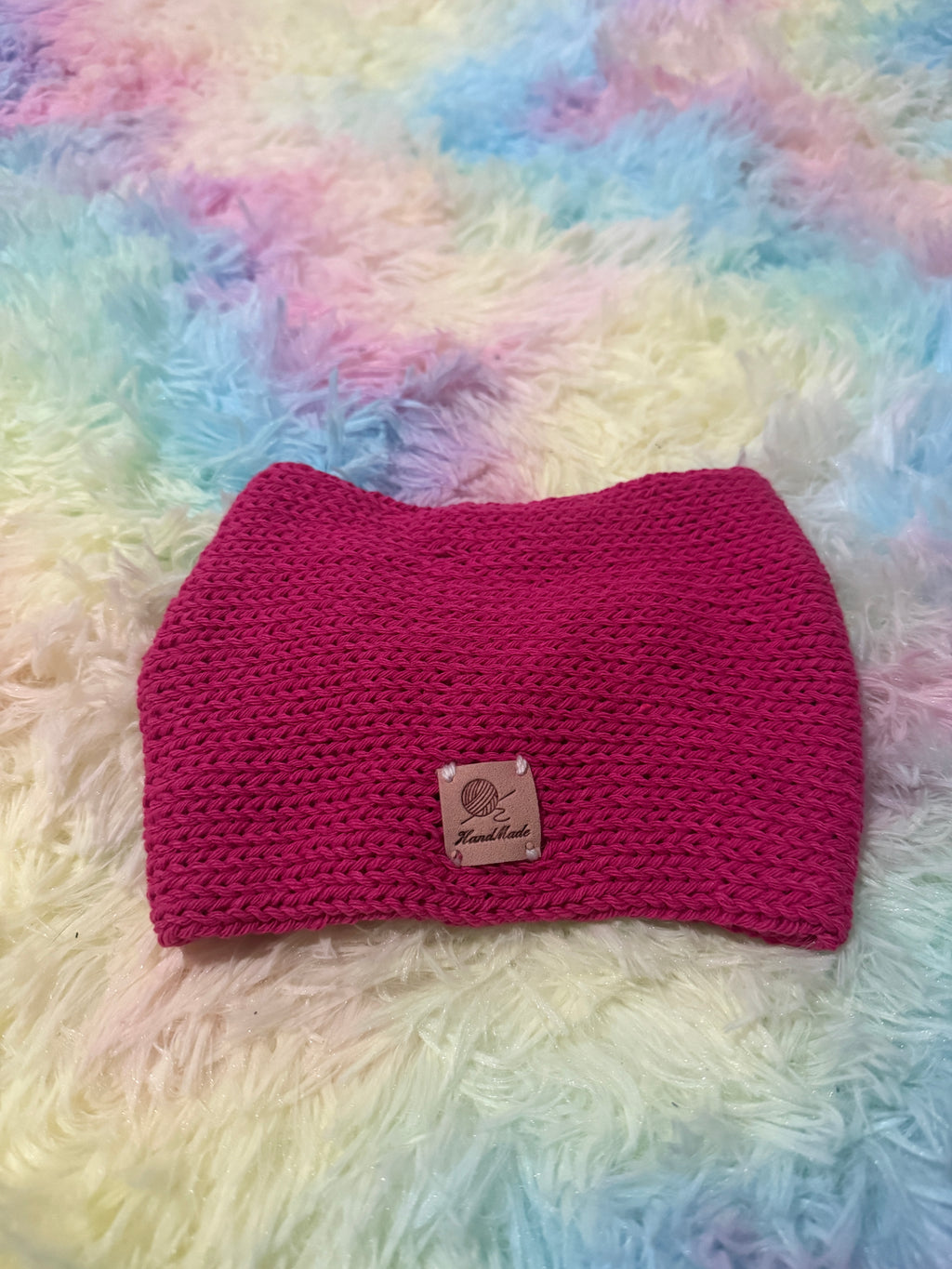 Hand knitted Headband/ Ear warmers