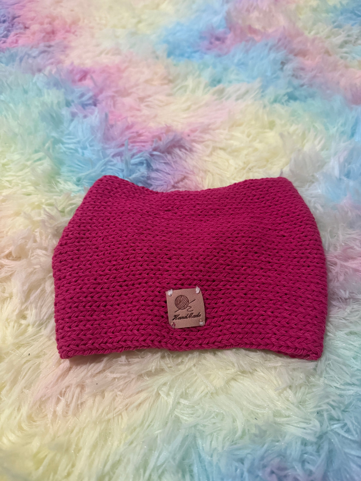 Hand knitted Headband/ Ear warmers