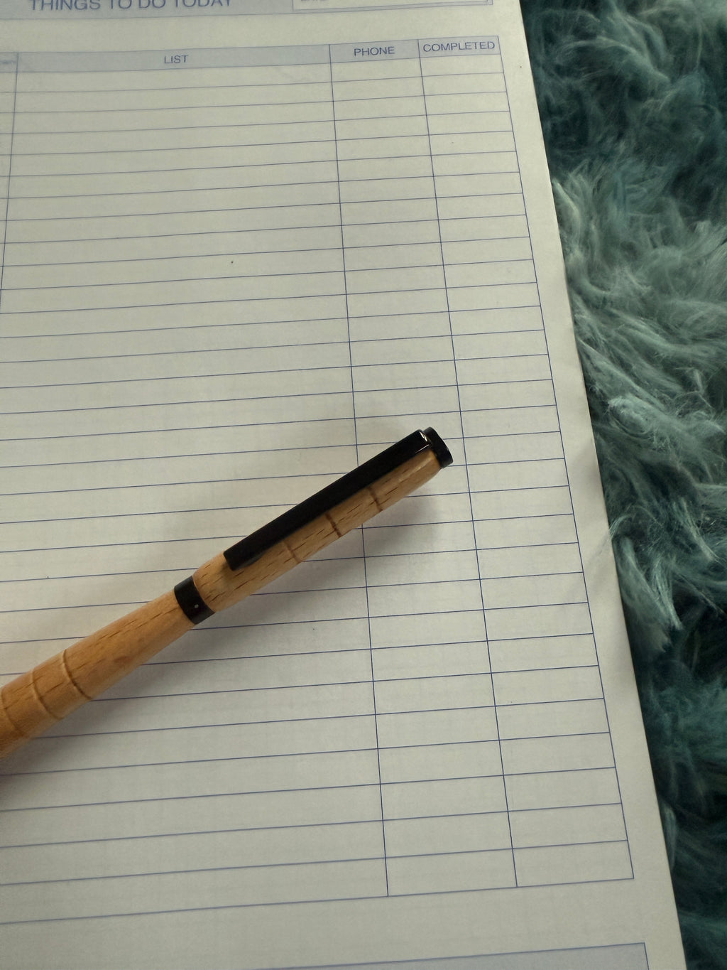 Handcrafted Beech wood pen