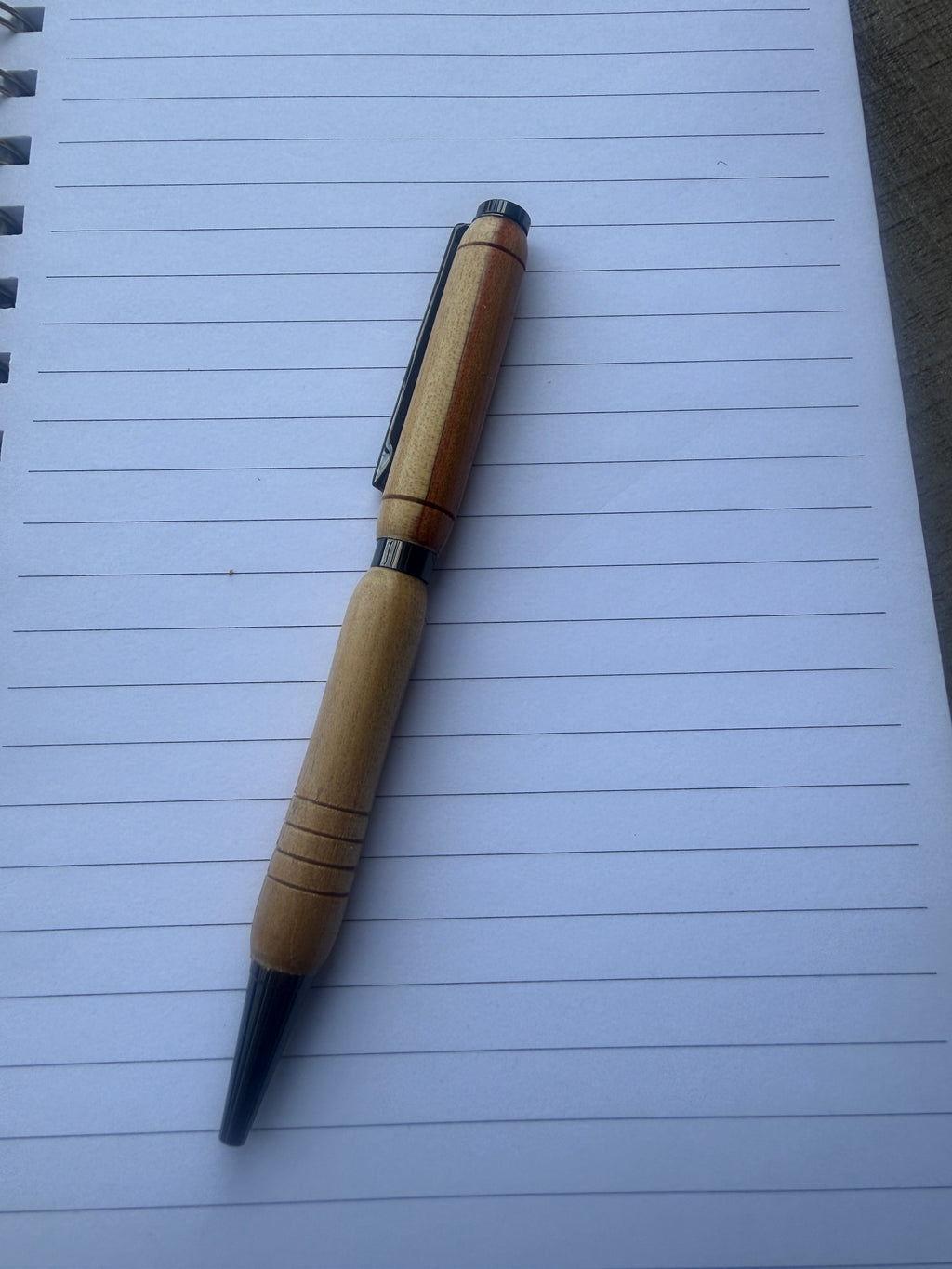 Handcrafted wooden pen