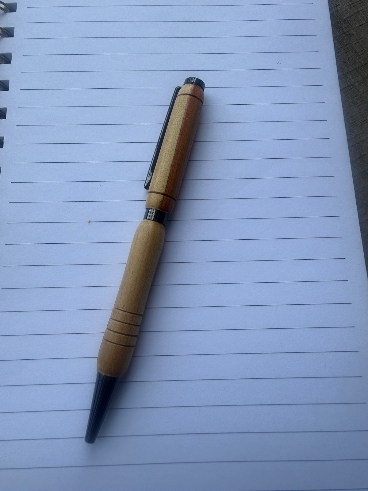 Handcrafted wooden pen