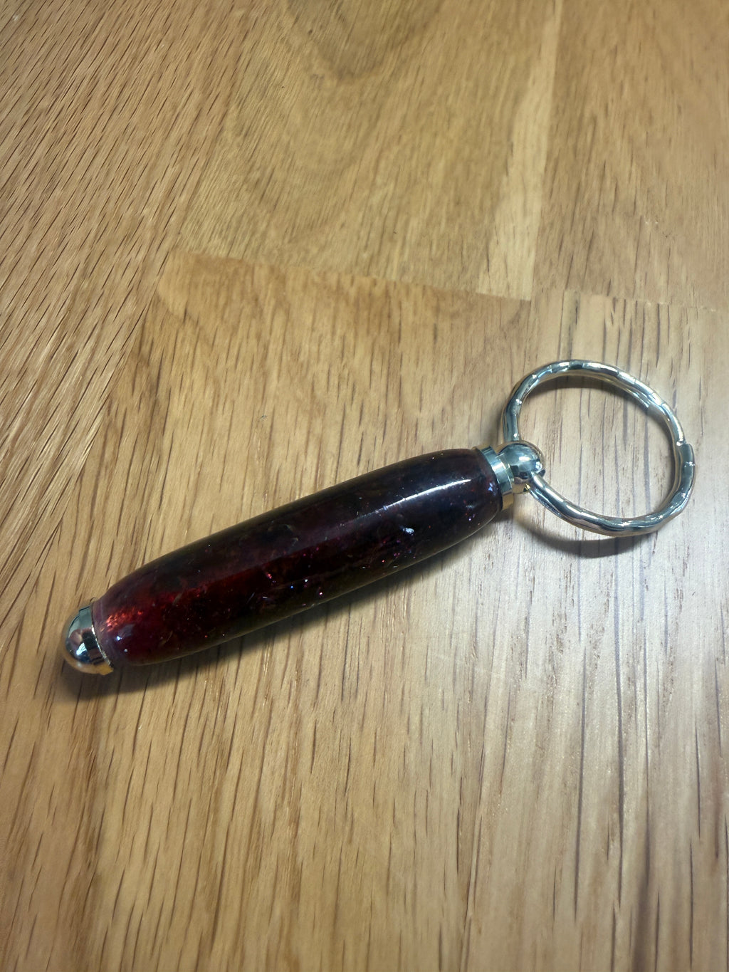 Handcrafted Resin Keyring