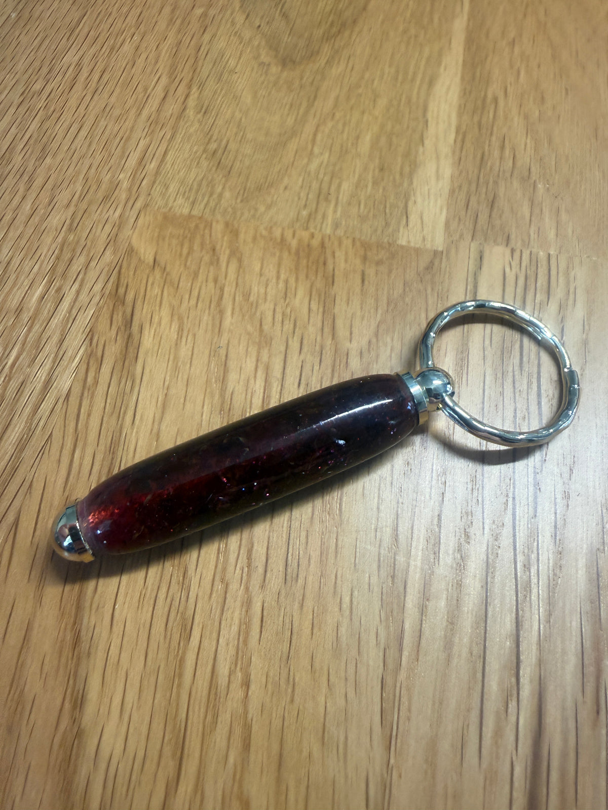 Handcrafted Resin Keyring