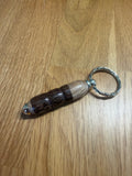 Handcrafted wood keyring