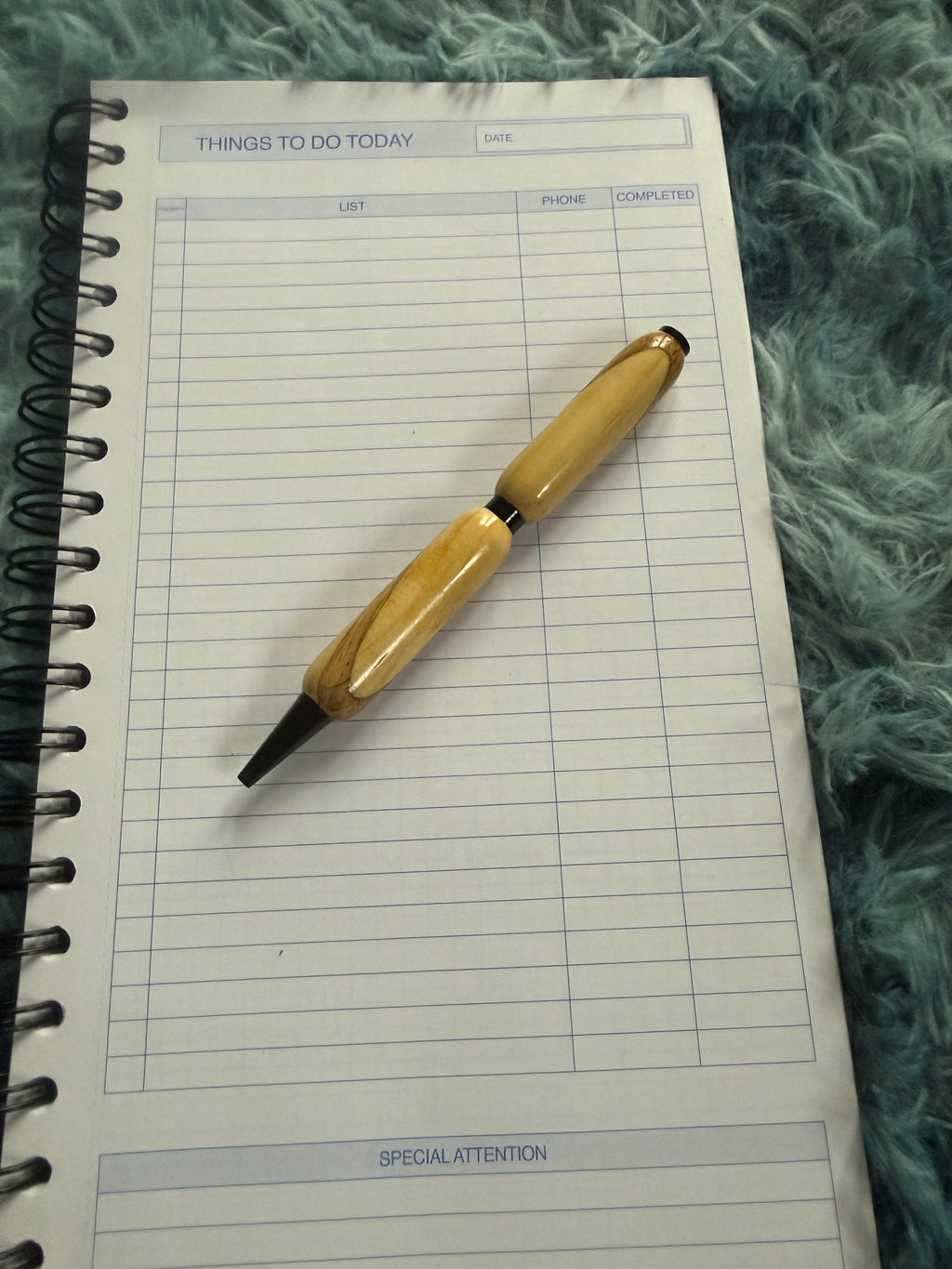 Handcrafted wooden pen