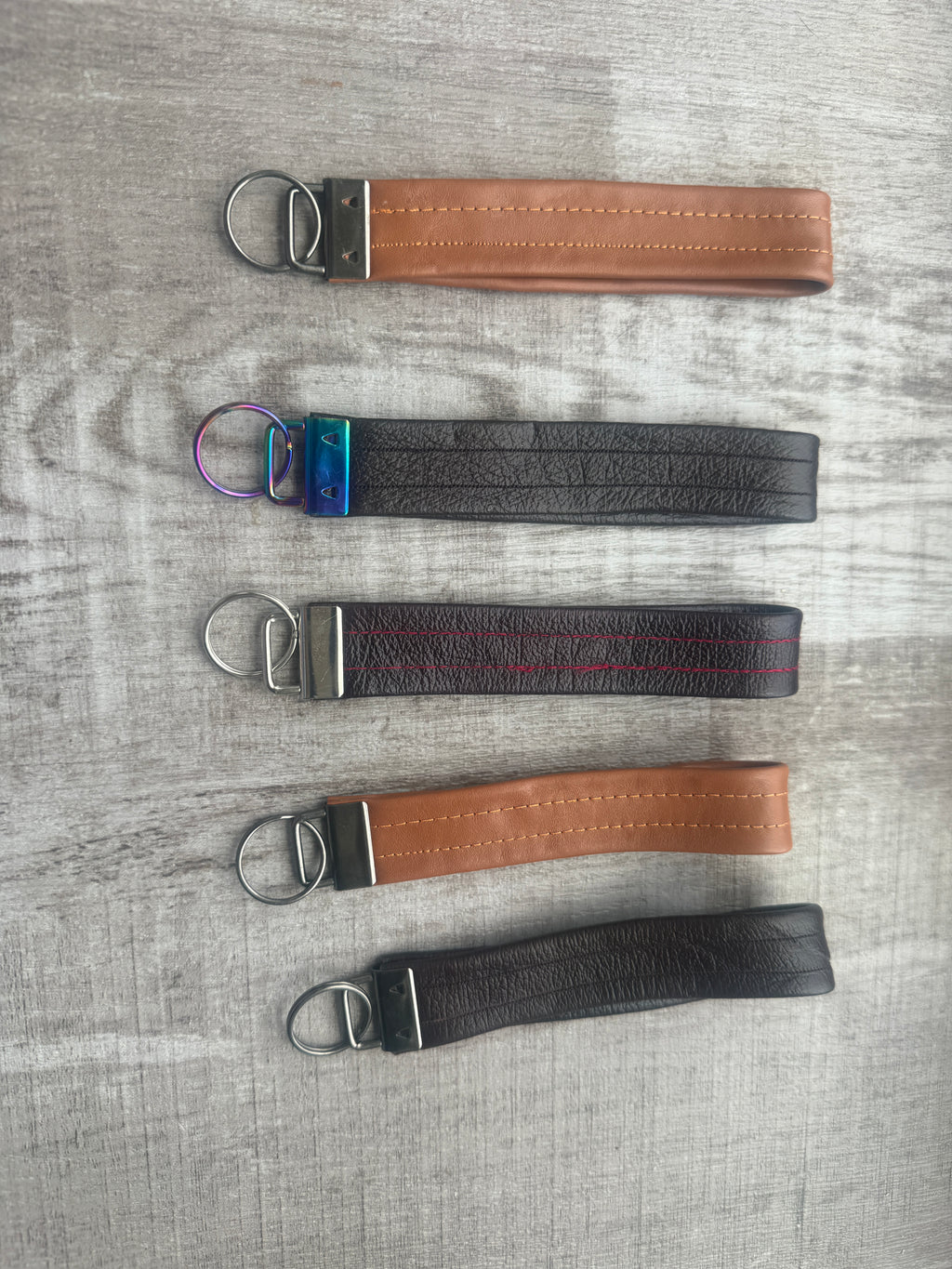 Handcrafted Leather wristlets