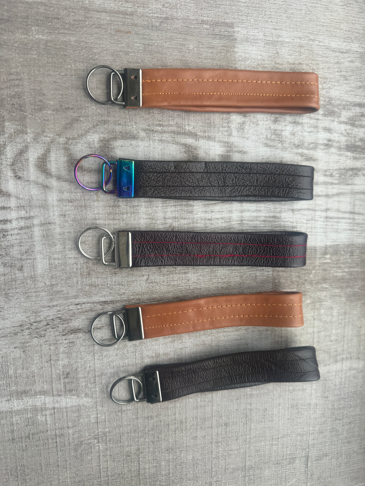 Handcrafted Leather wristlets