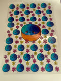 Blue dumplings A5 wrap