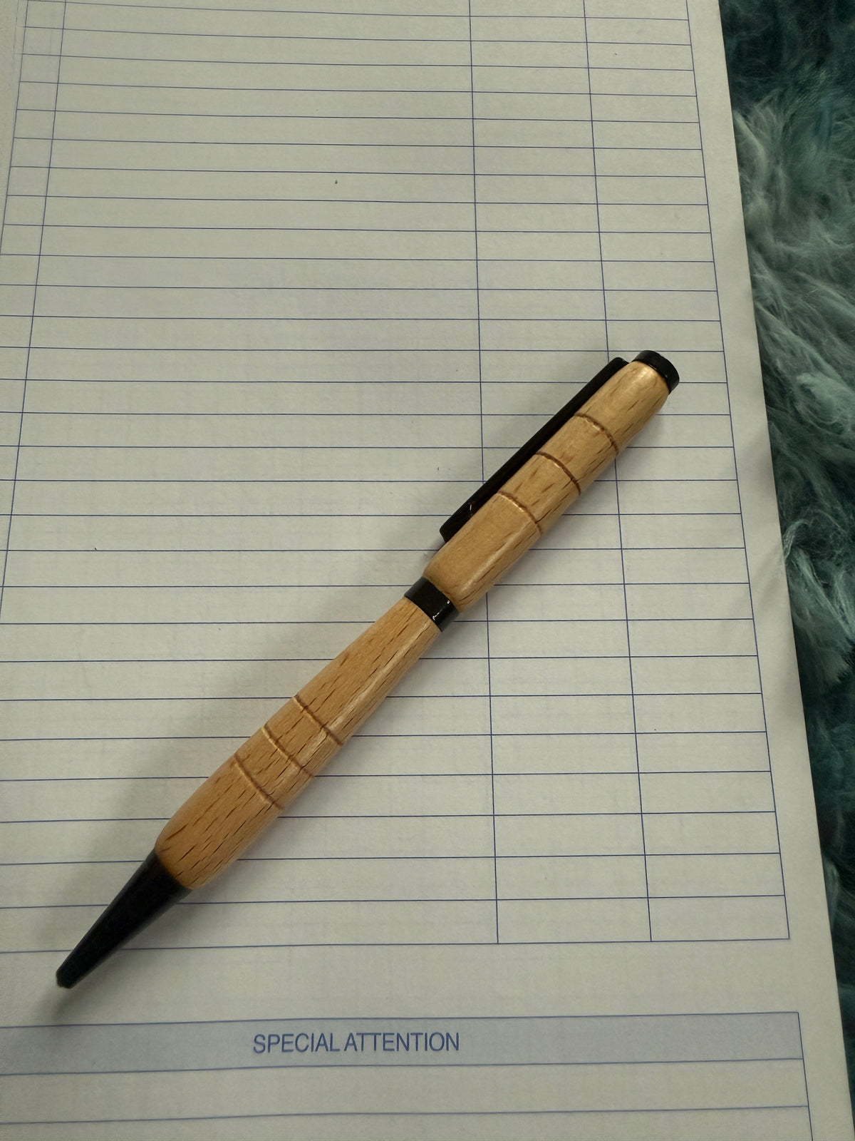 Handcrafted Beech wood pen