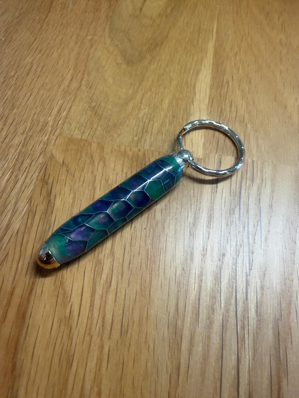 Handcrafted Resin keyring