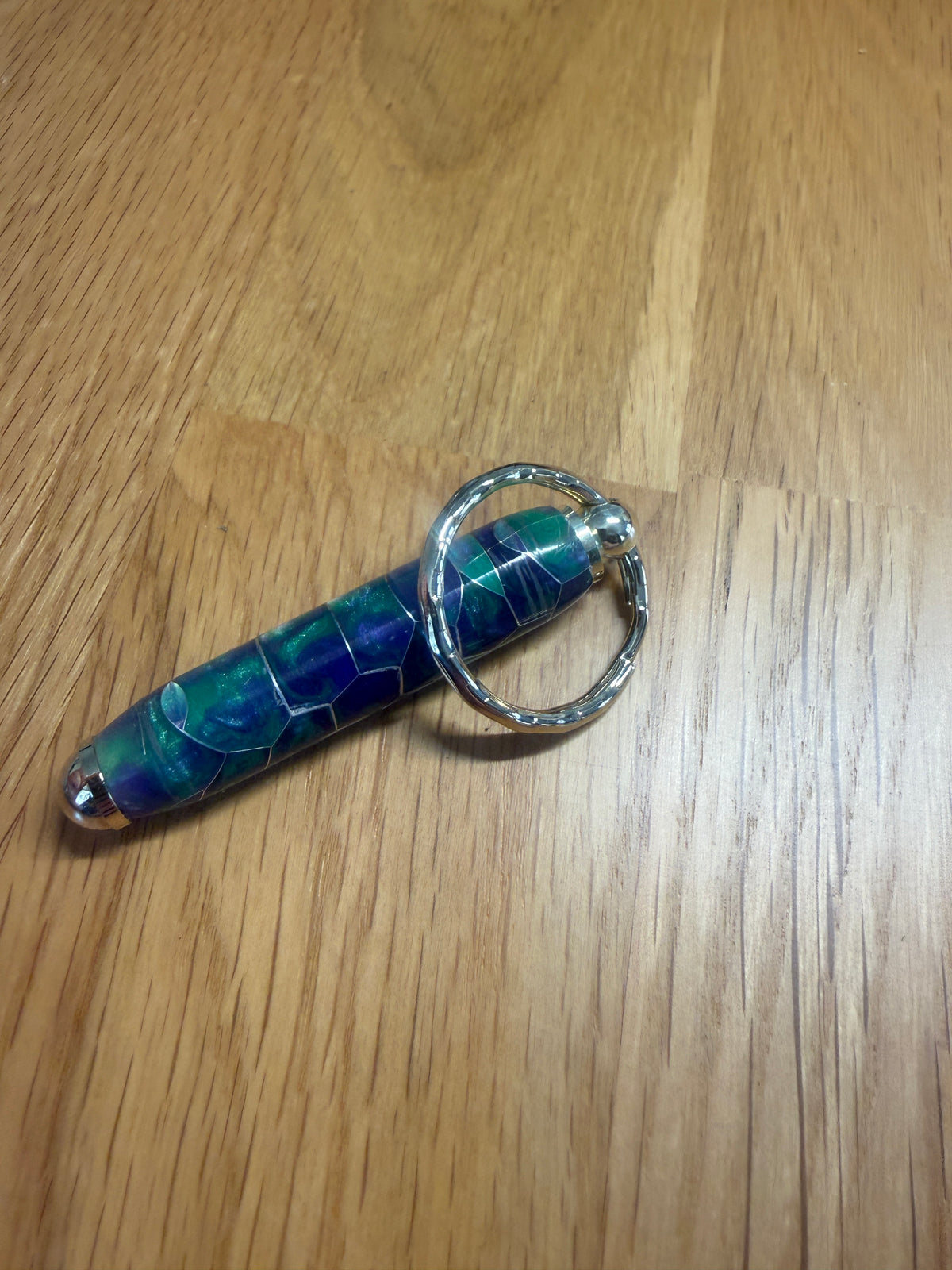 Handcrafted Resin keyring