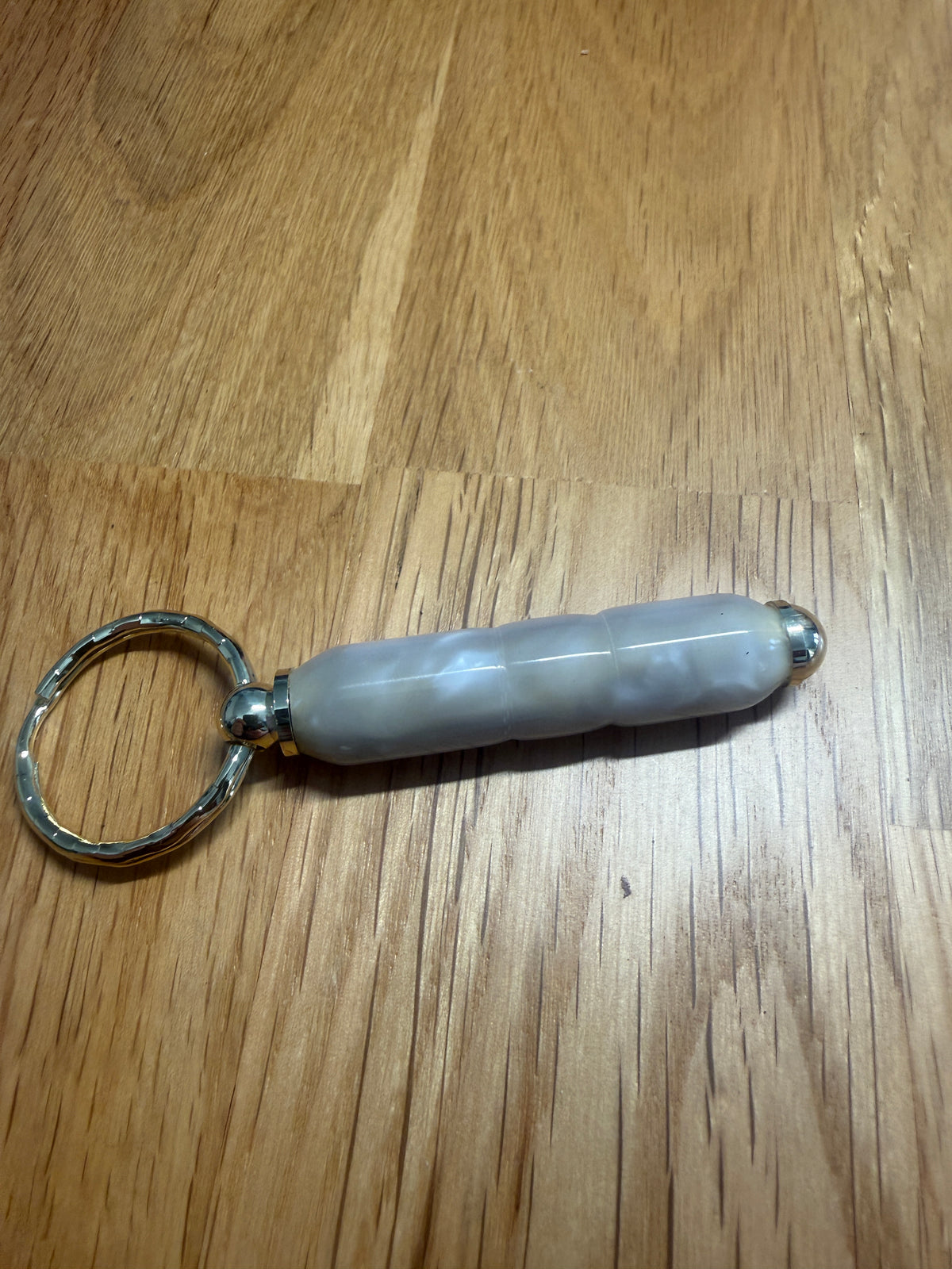 Handcrafted Resin key ring