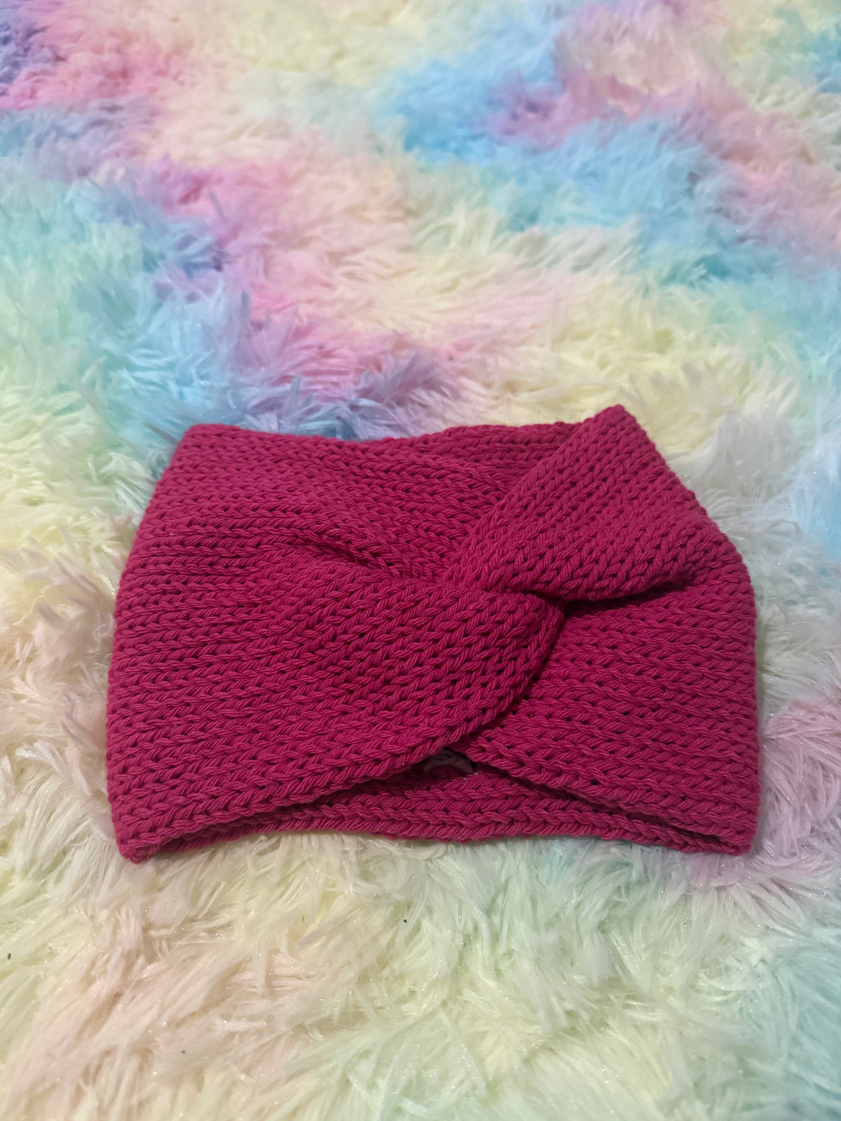Hand knitted Headband/ Ear warmers