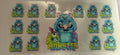 Monster stitch 16oz cup wrap