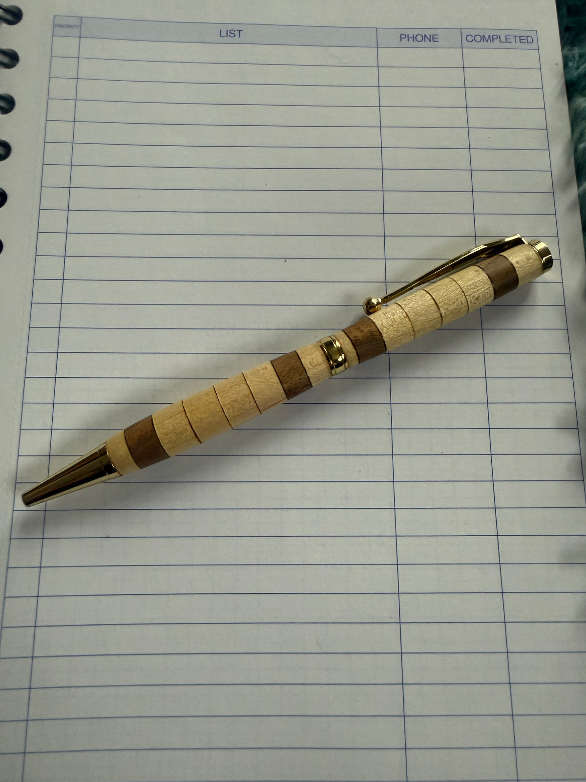 Handcrafted Segmented wooden pen