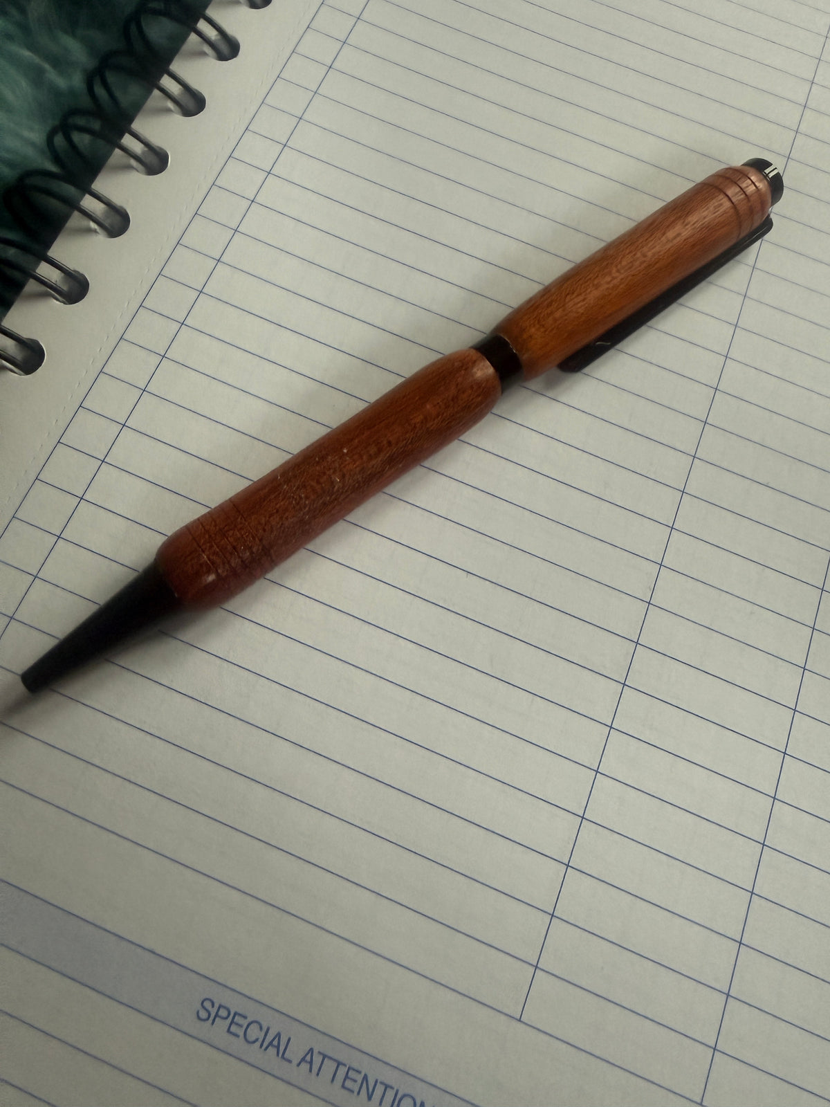 Handcrafted wooden pen