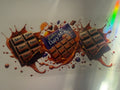 Dairy milk 16oz cup wrap