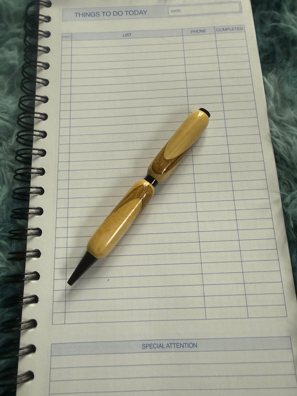 Handcrafted wooden pen