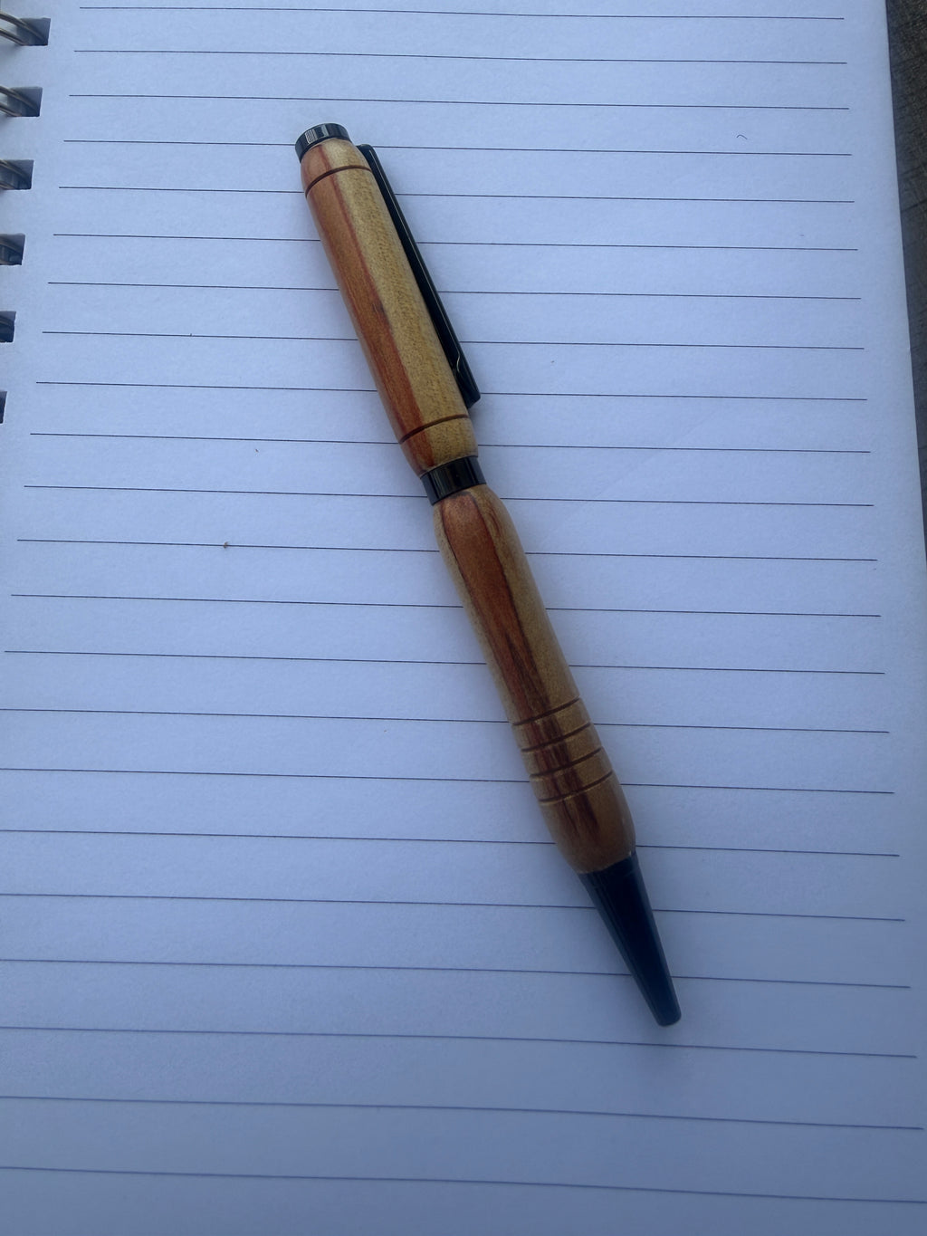 Handcrafted wooden pen
