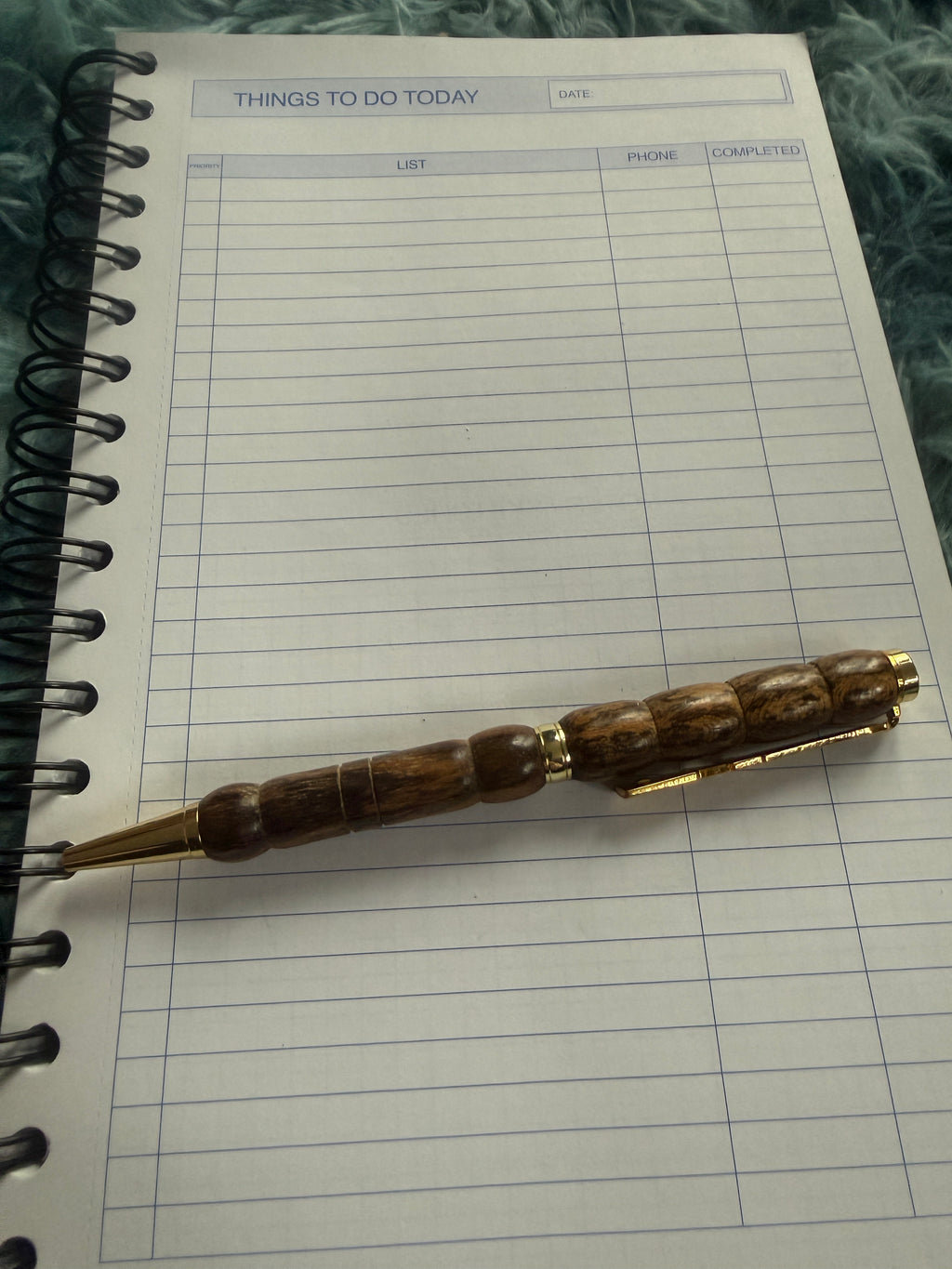Handcrafted Wooden Pen With riffle clip
