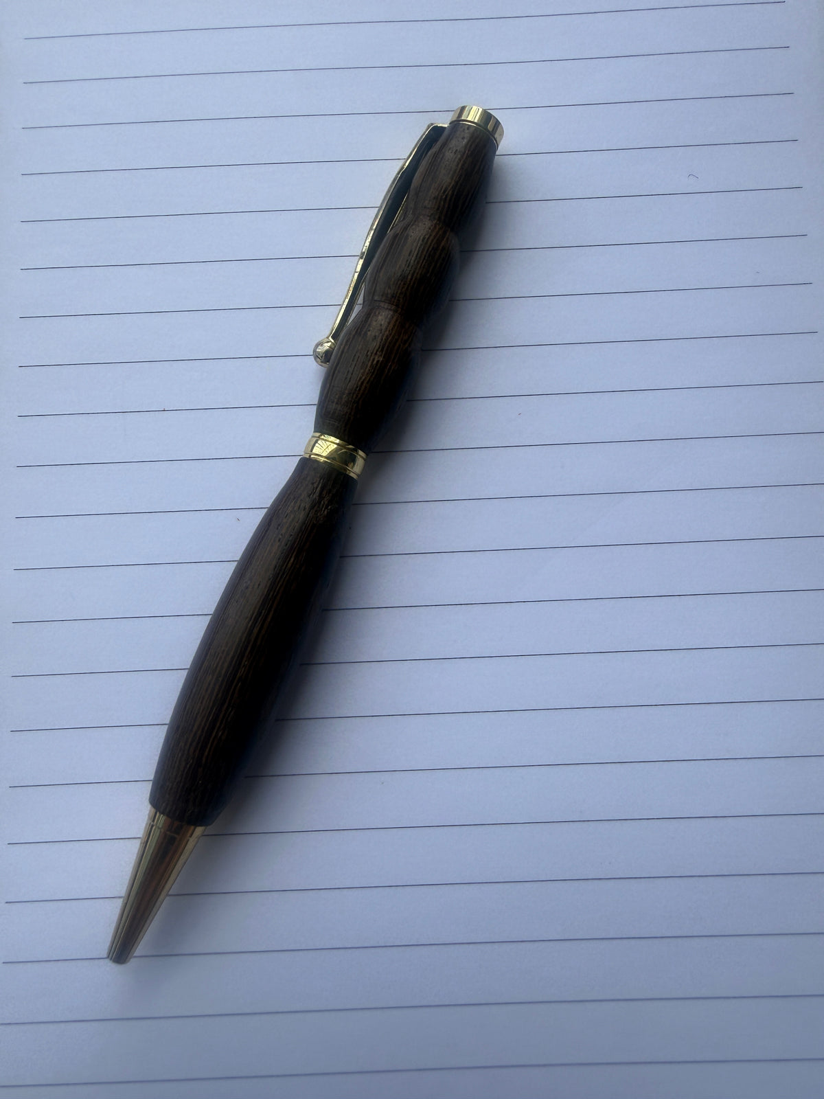 Handcrafted wooden pen