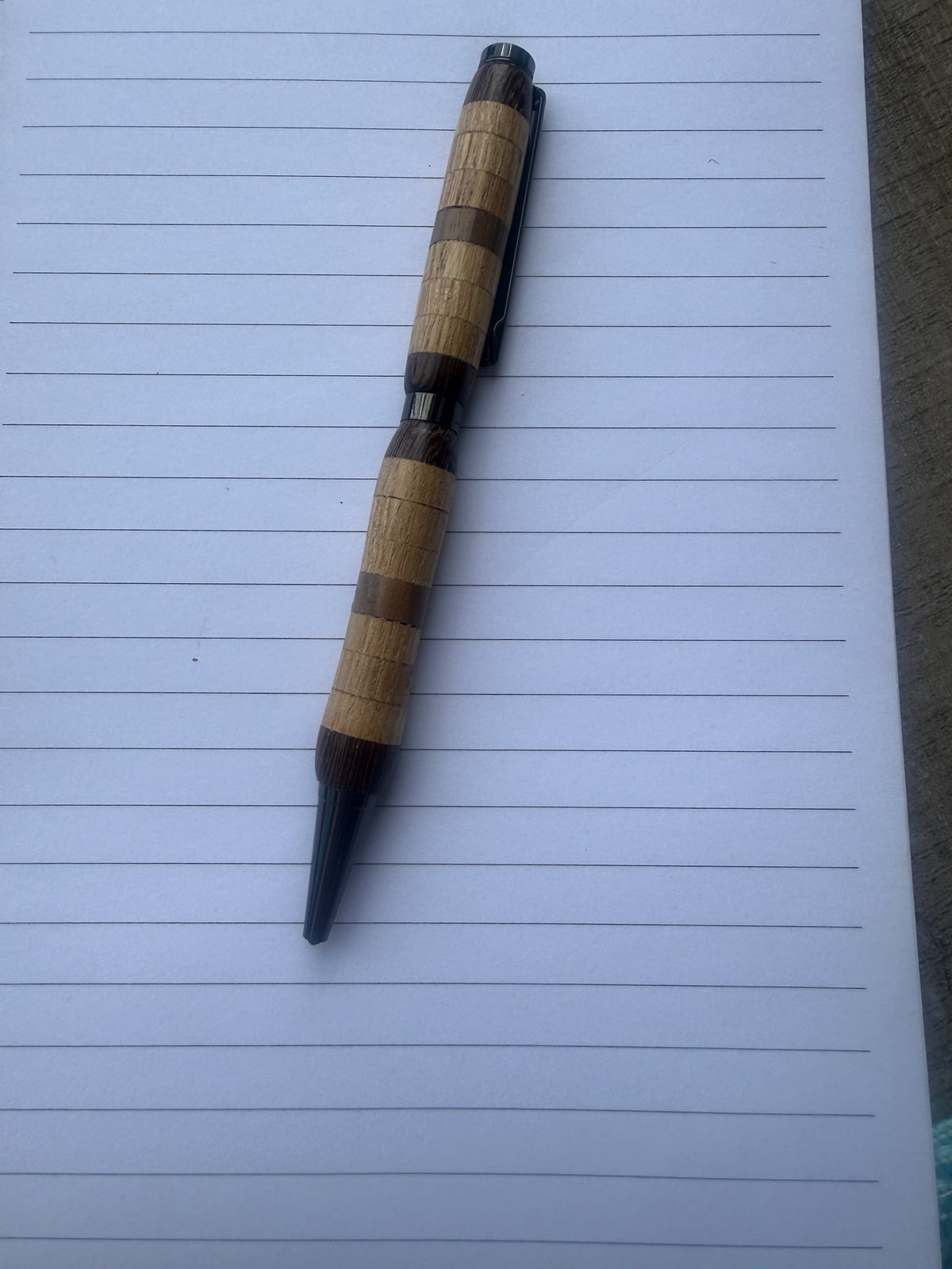 Handcrafted wooden pen