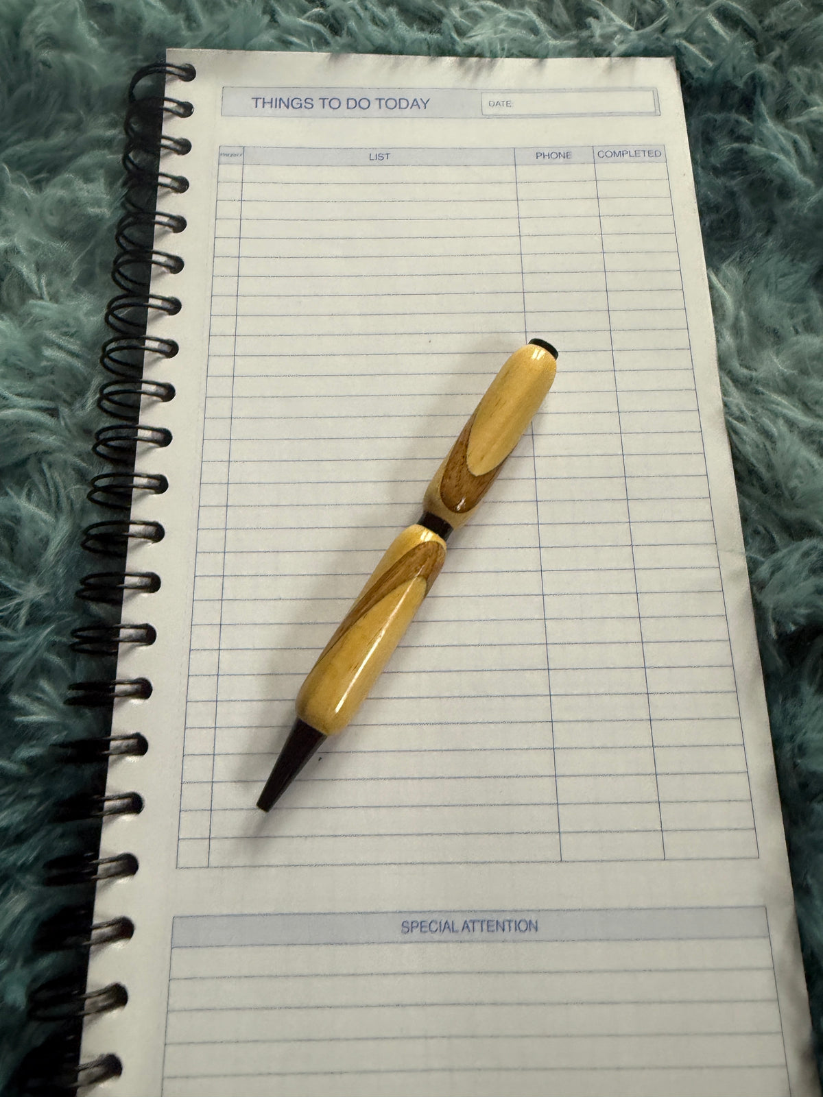 Handcrafted wooden pen