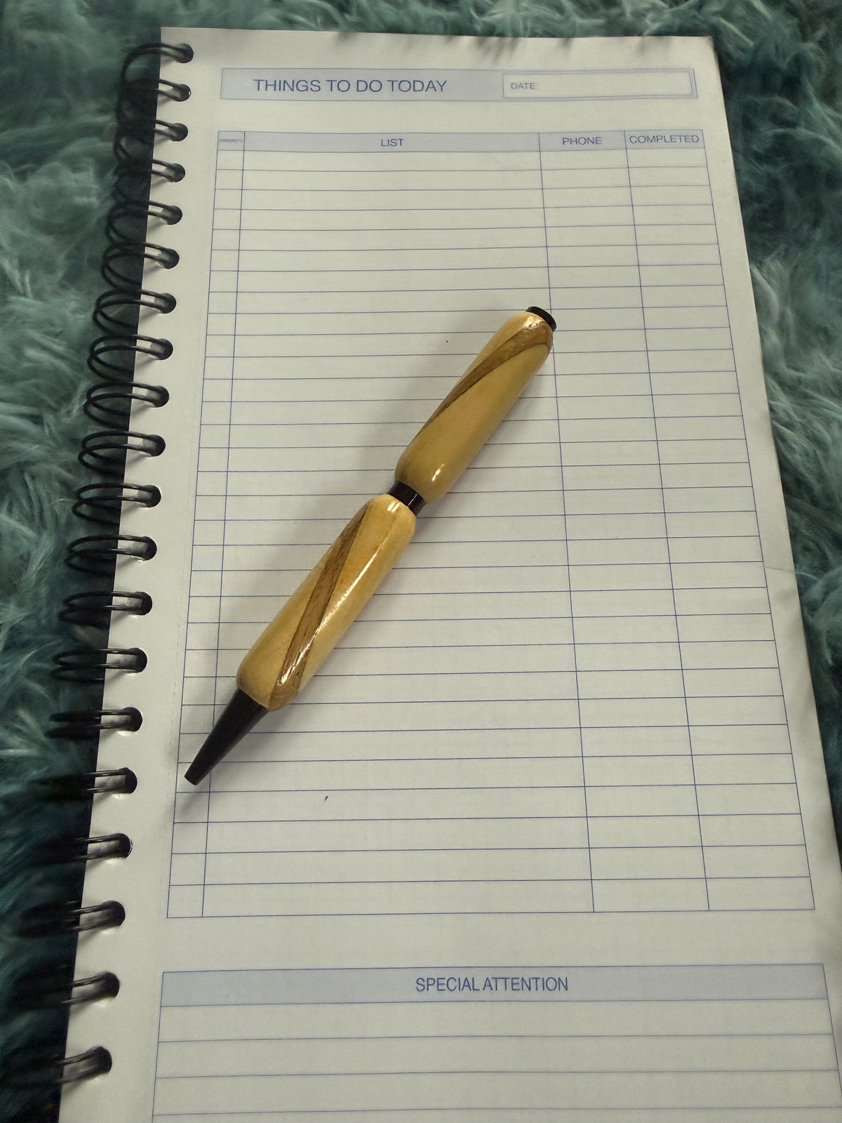 Handcrafted wooden pen
