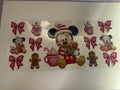 Mouse Christmas 16oz cup wrap