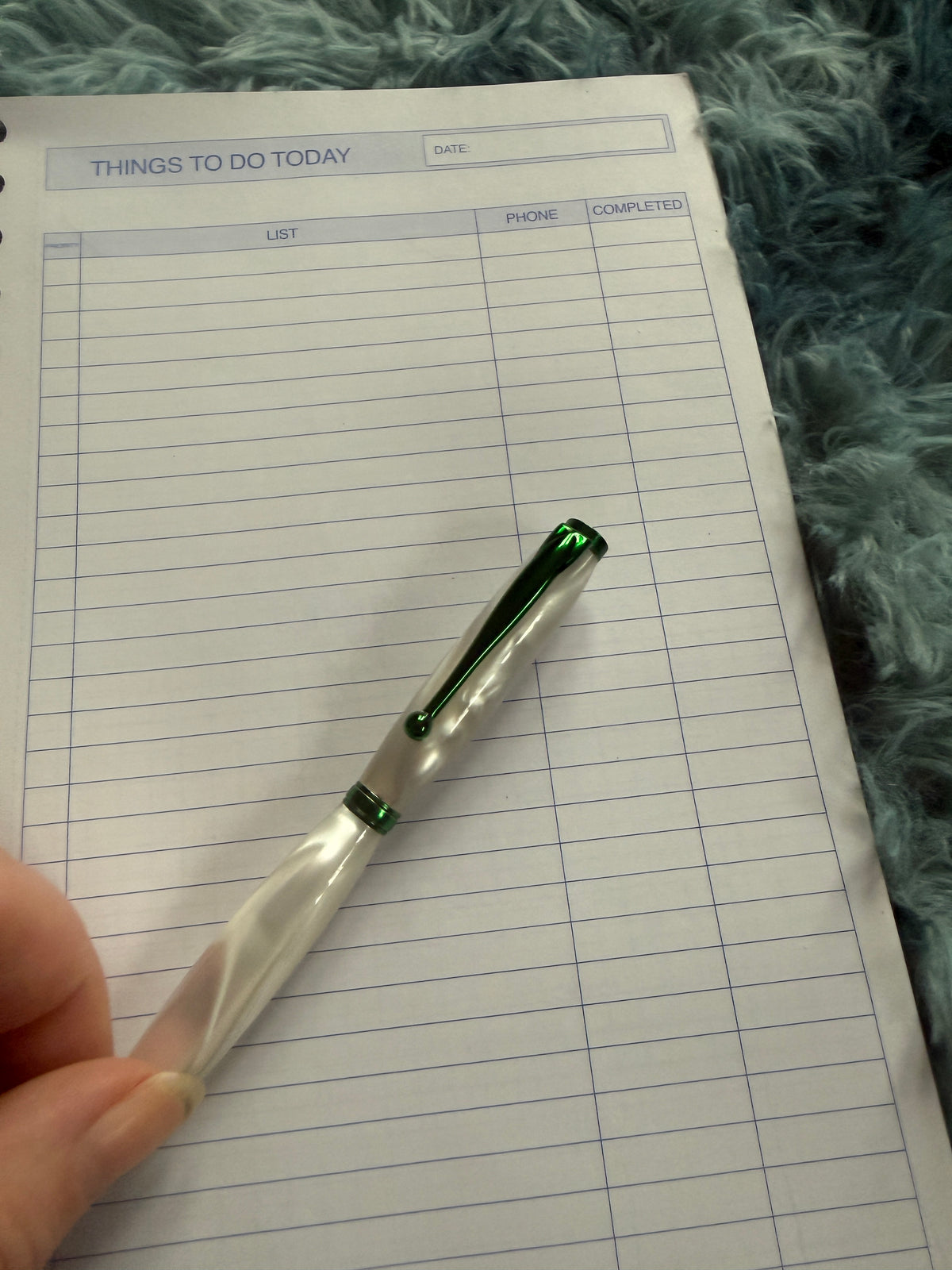 Handcrafted acrylic pen
