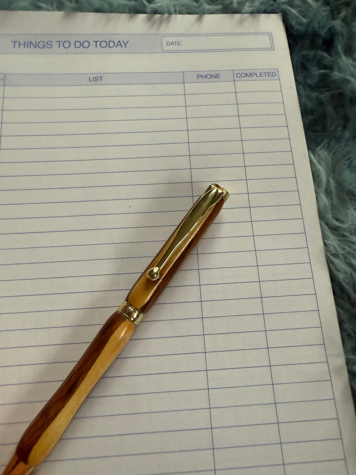 Handcrafted Beach and exotic wood mix pen