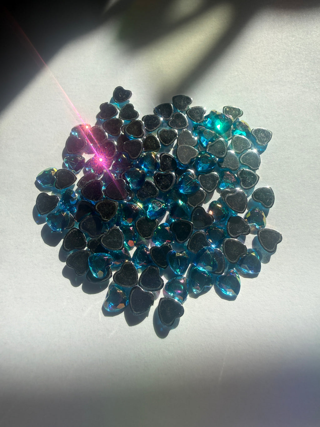 Heart Rhinestones