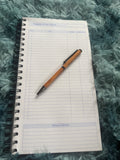 Handcrafted Yew pen