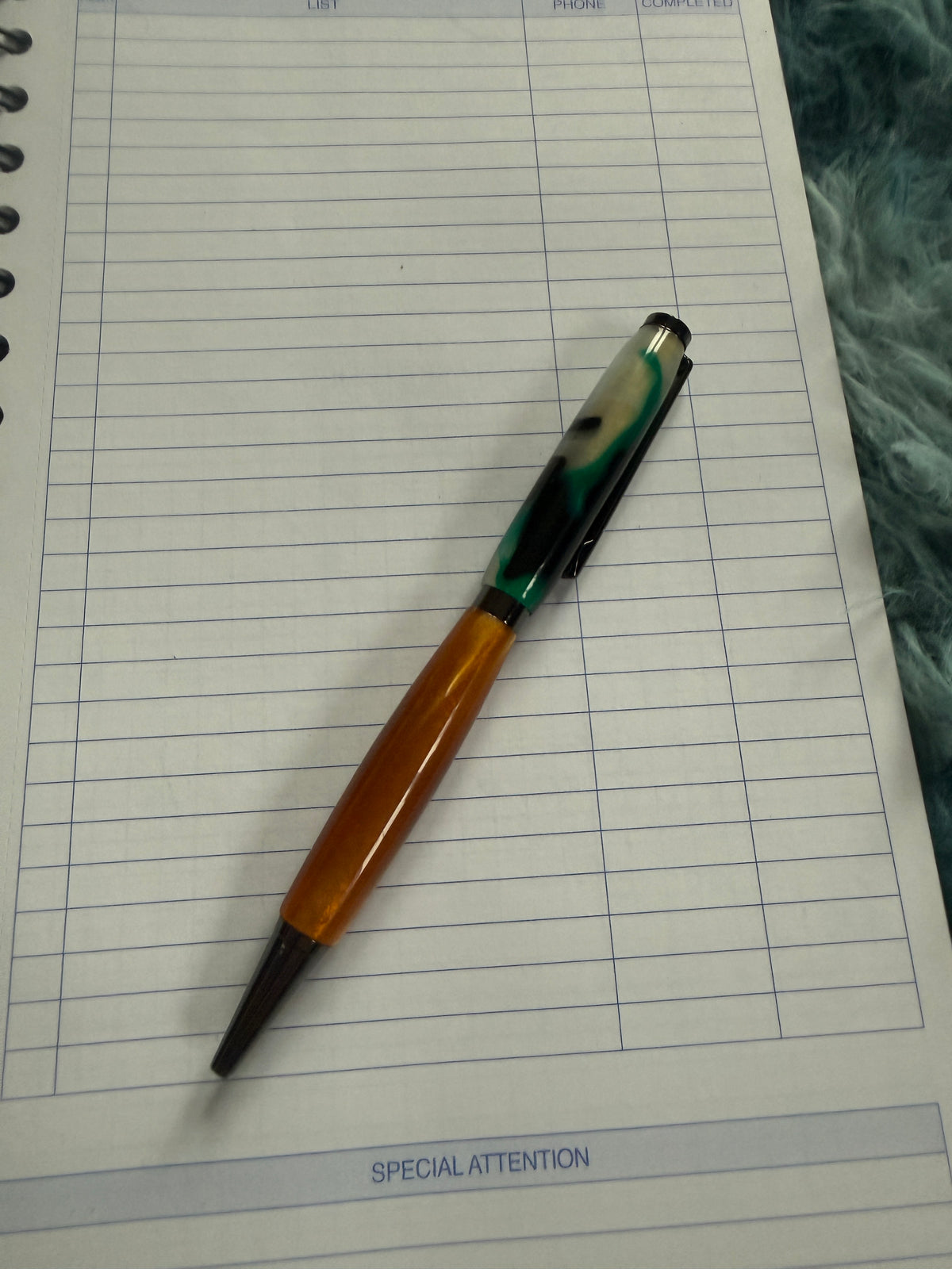 Handcrafted acrylic  pen