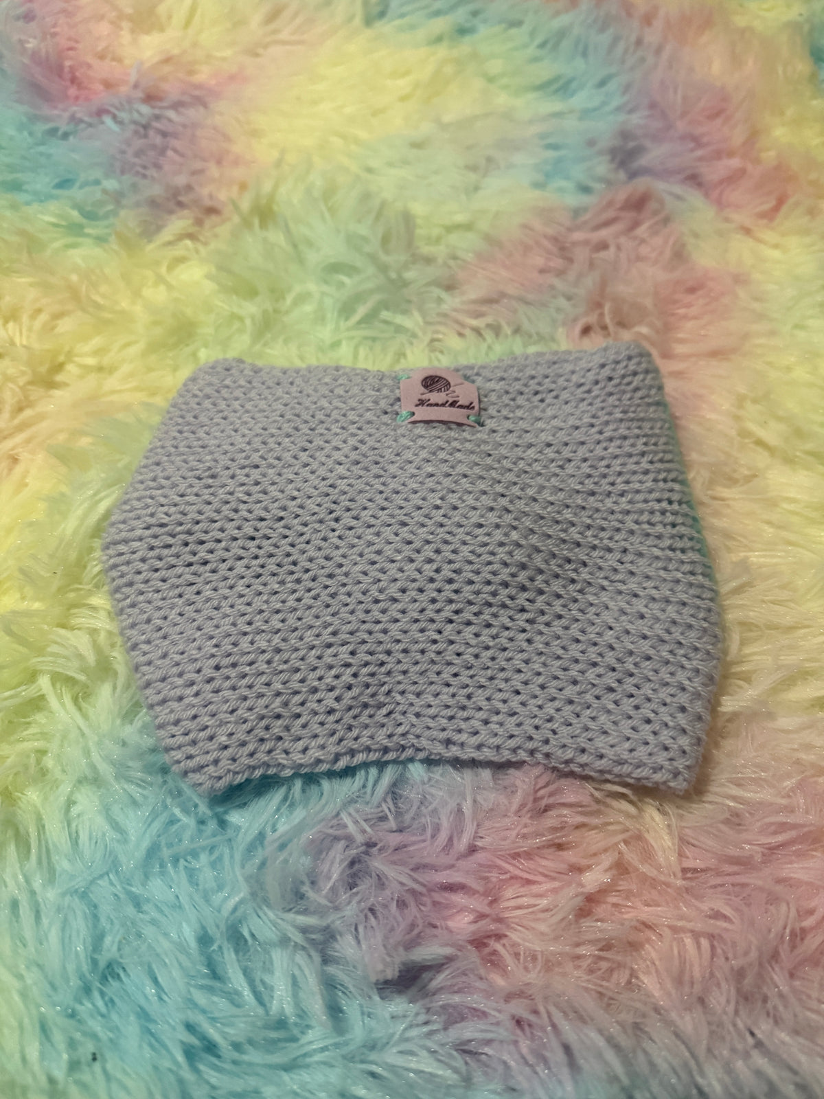 Hand knitted headband/ Ear warmer