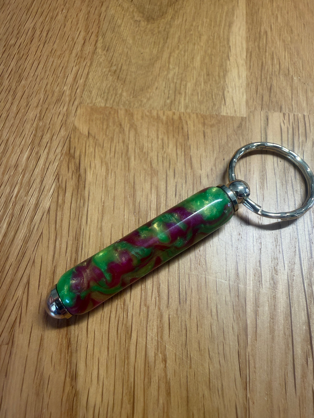 Handcrafted Resin Keyring