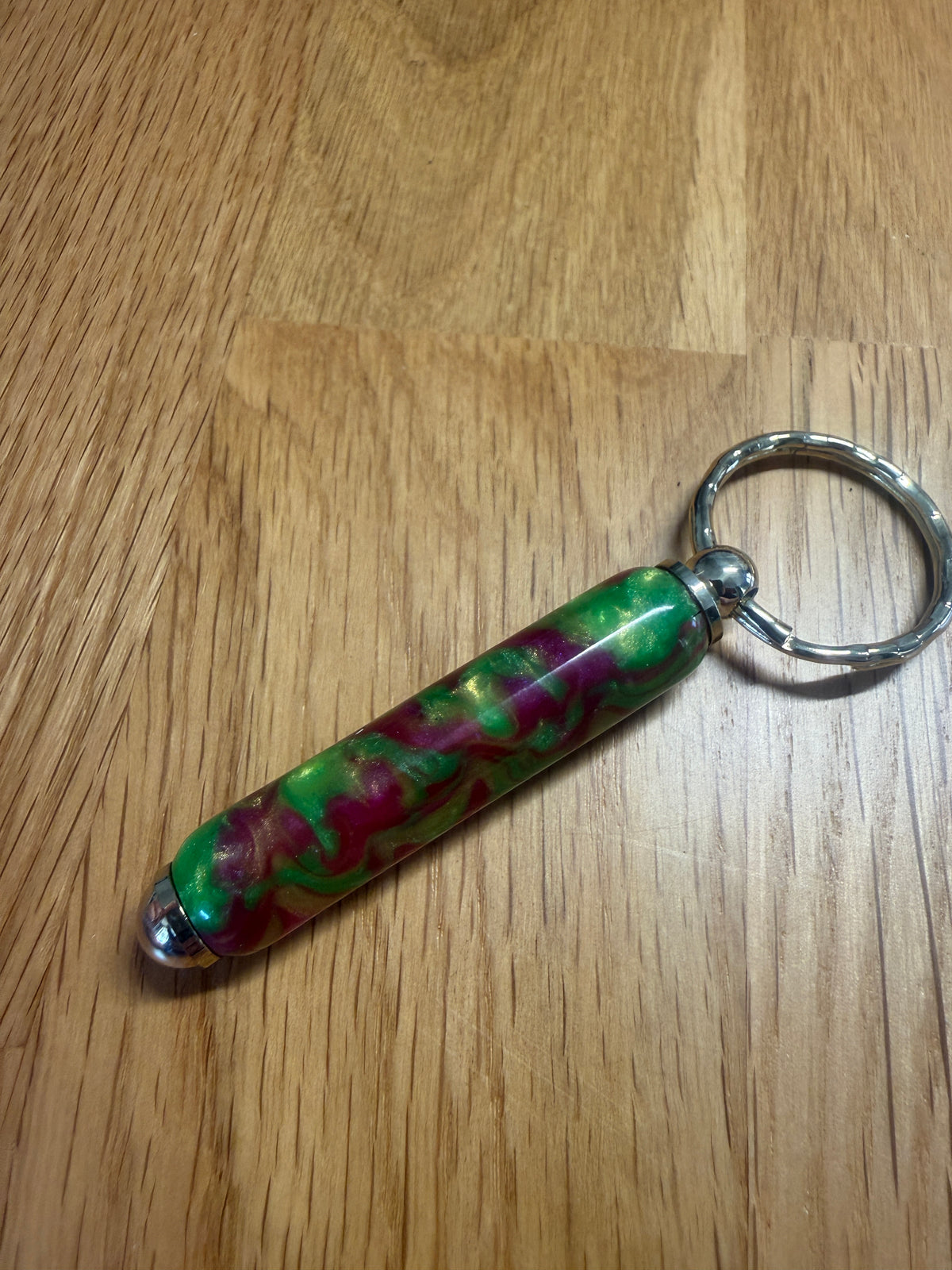 Handcrafted Resin Keyring