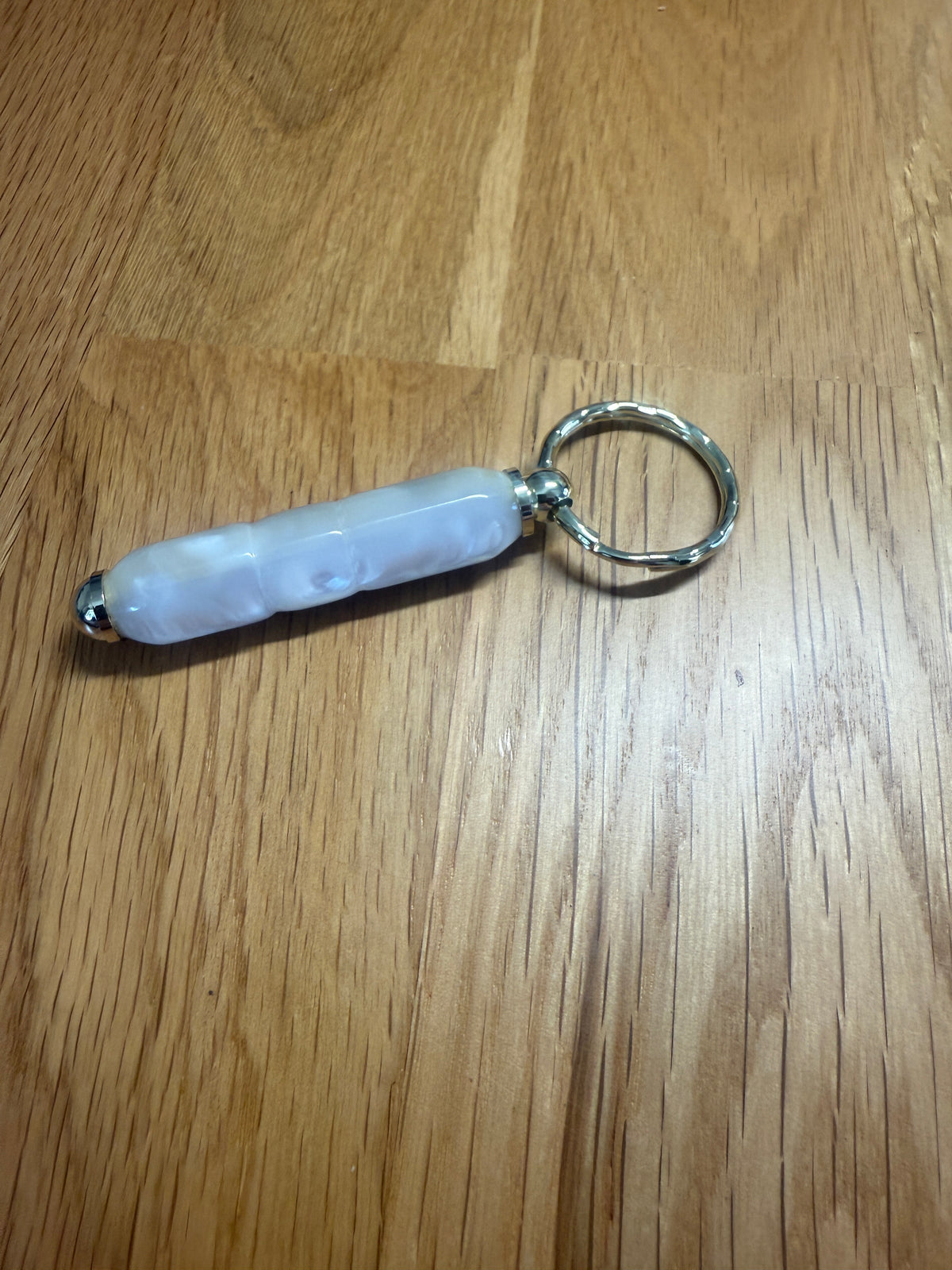 Handcrafted Resin key ring