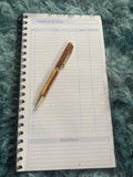 Handcrafted Beach and exotic wood mix pen
