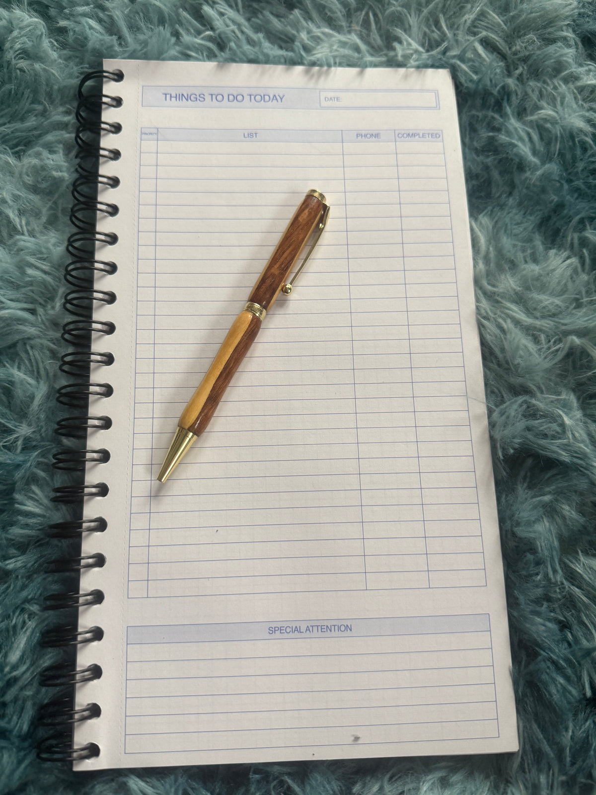 Handcrafted Beach and exotic wood mix pen