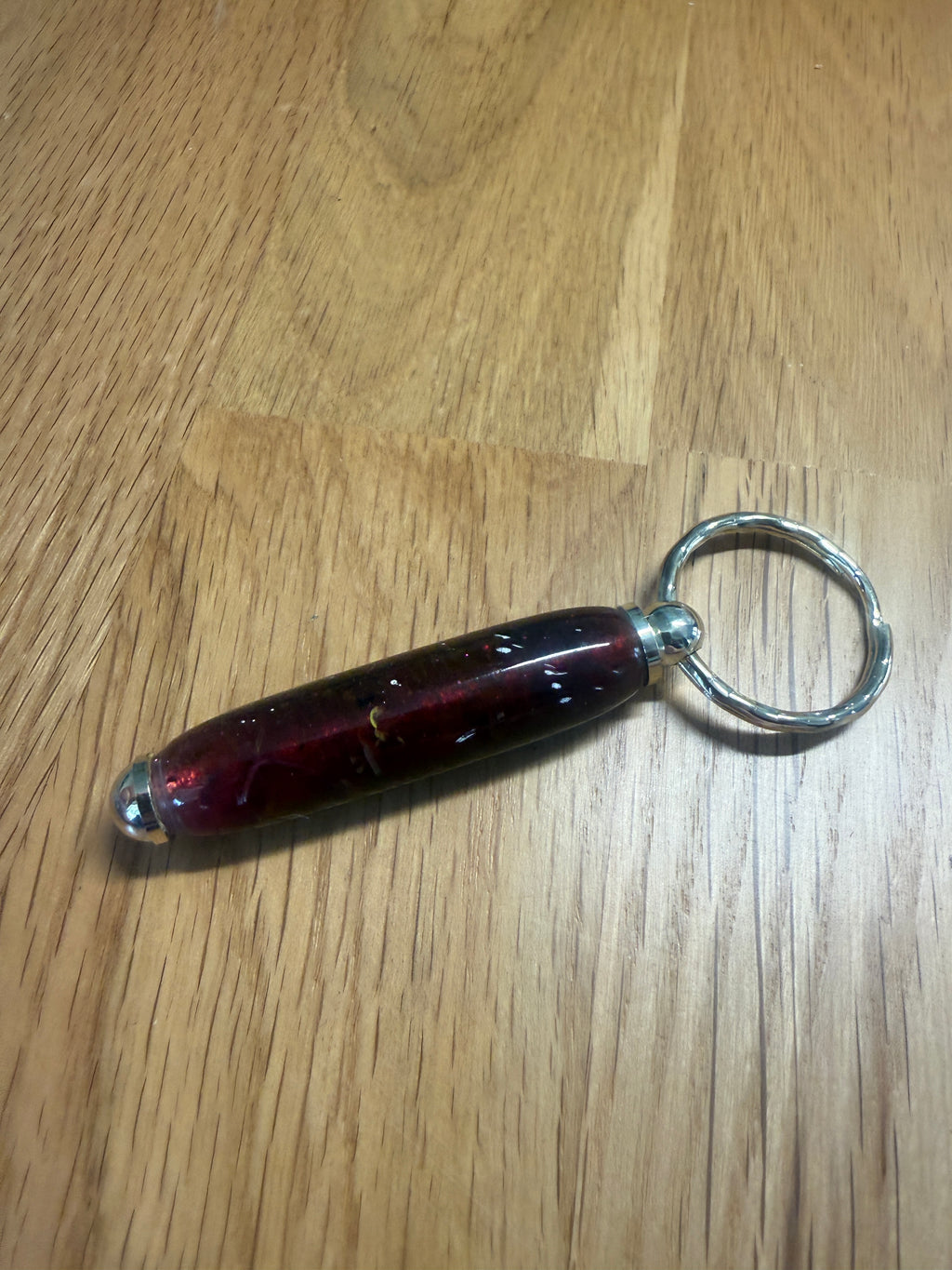Handcrafted Resin Keyring