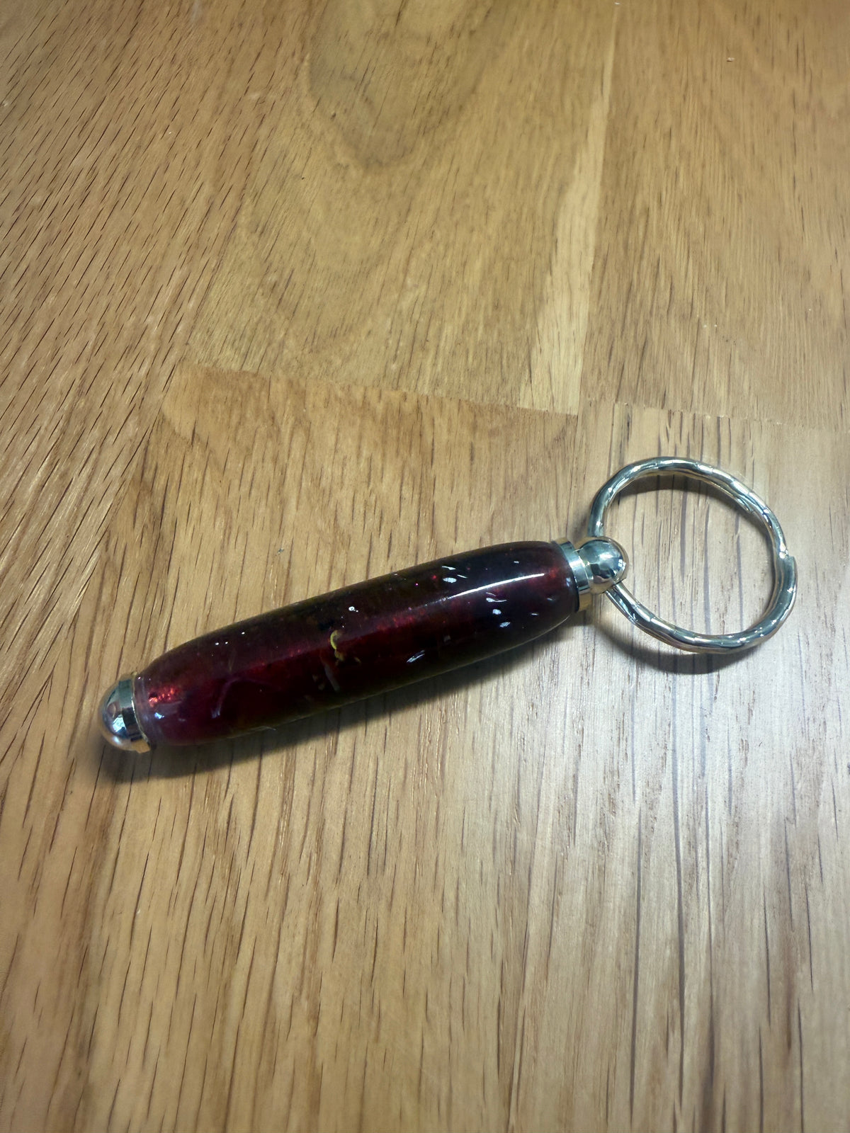 Handcrafted Resin Keyring
