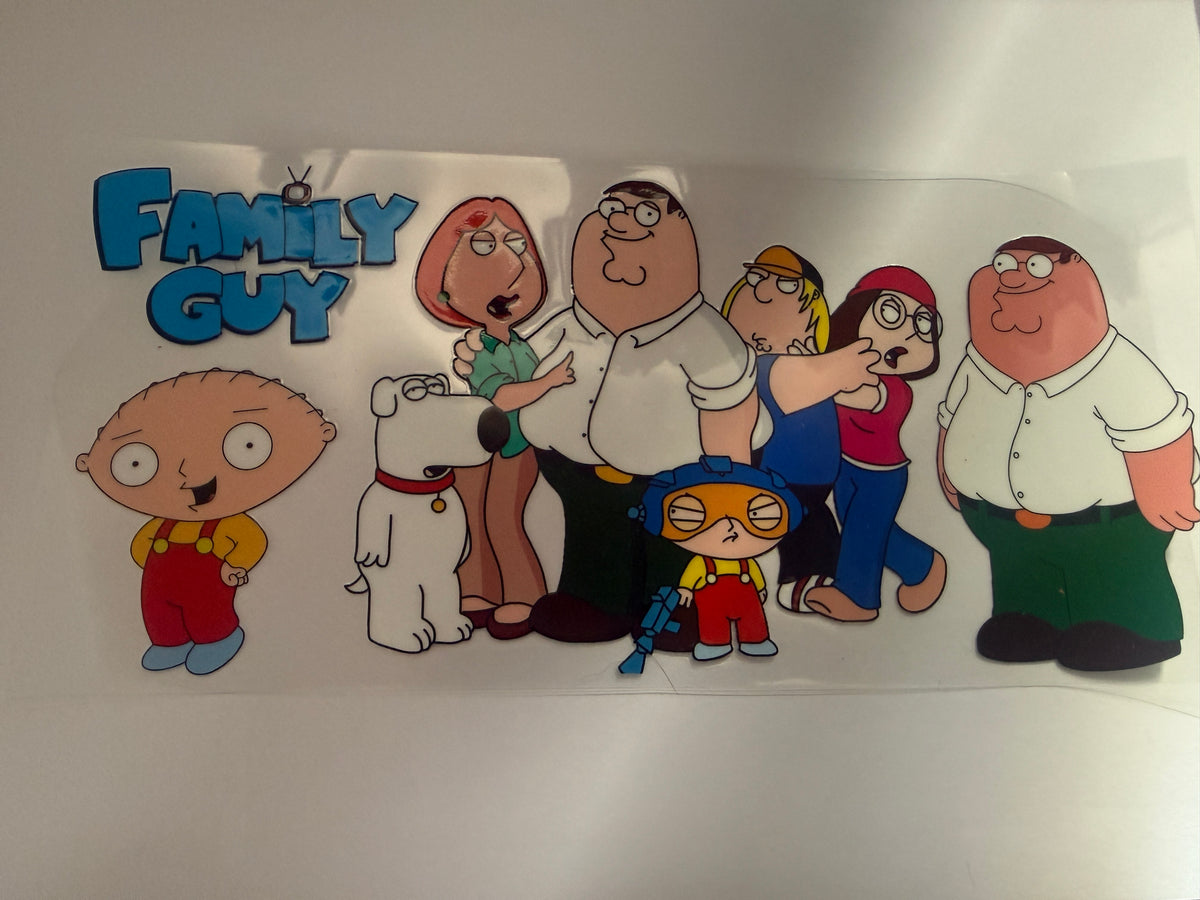 Family guy 16oz cup wrap