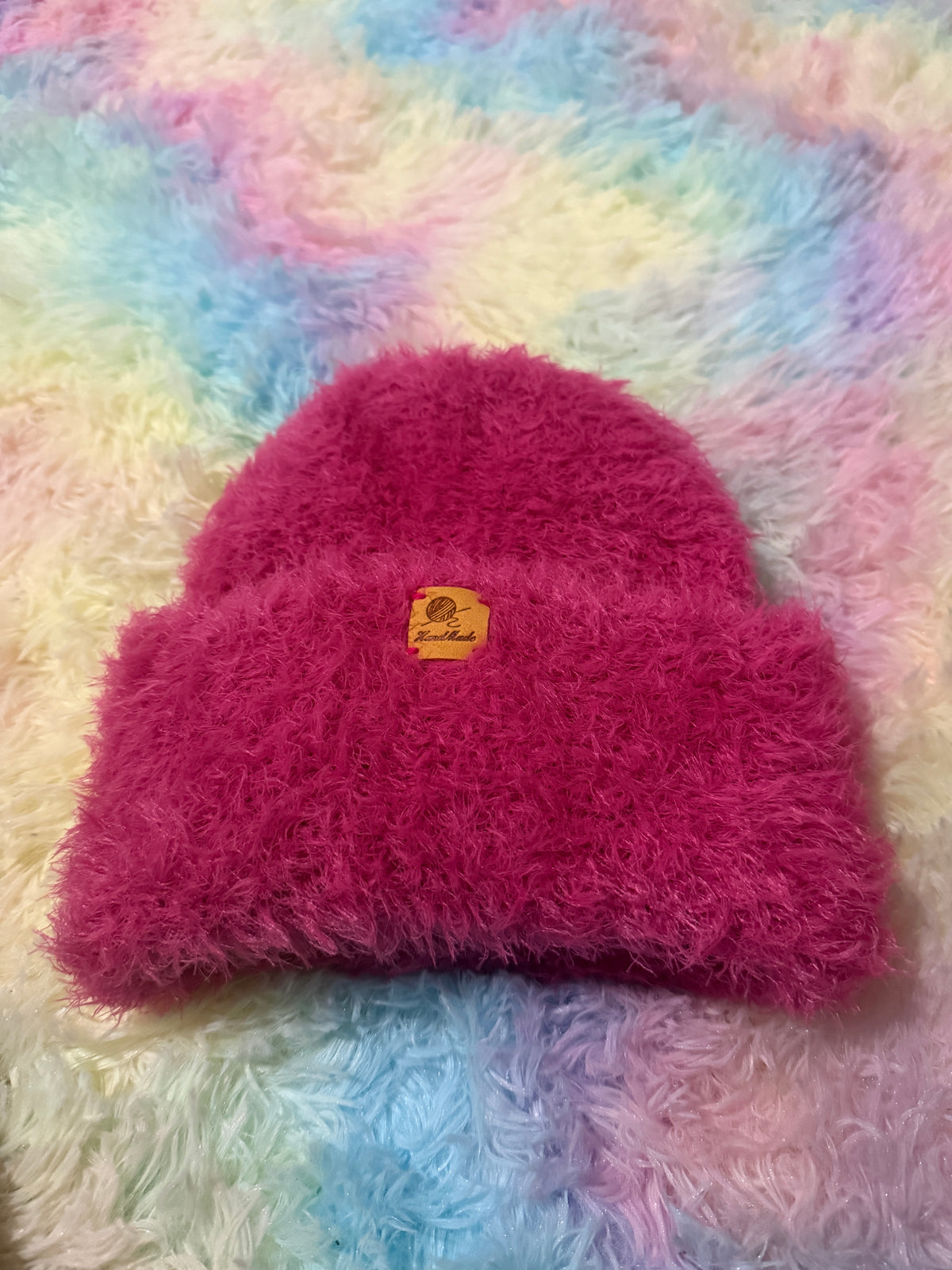 Cosy Handmade Fluffy Beanie