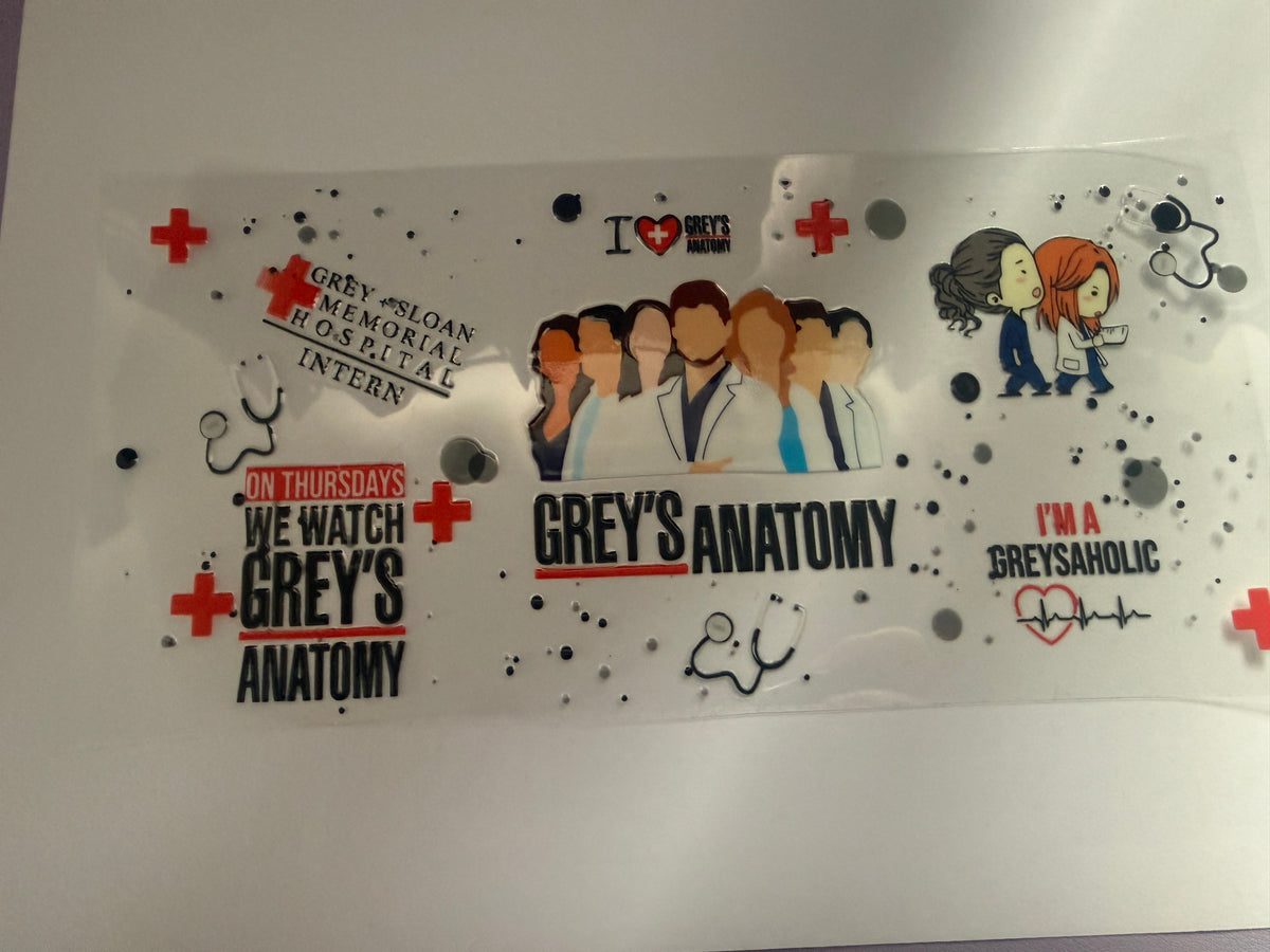 Greys - 16oz cup wrap