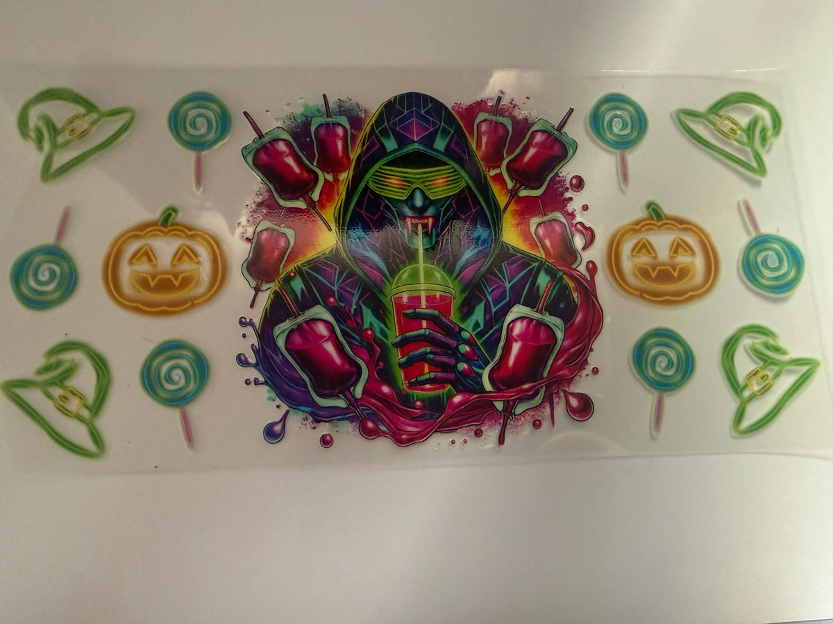 Halloween -16oz cup wrap