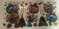Stitch Christmas holographic 16oz cup wrap